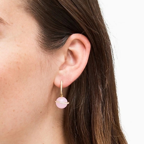 NEW Kate Spade On The Rocks Huggies in Pink Multi - Picture 2 of 10